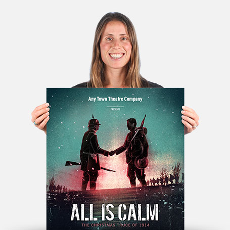 All Is Calm Official Show Artwork