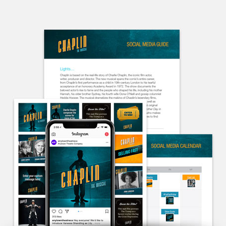 Chaplin Promotion Kit & Social Media Guide