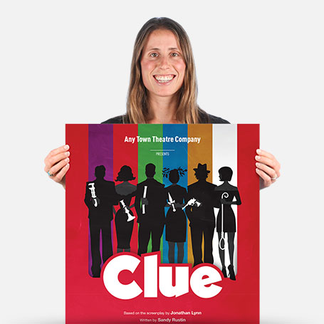 Clue: On Stage Official Show Artwork
