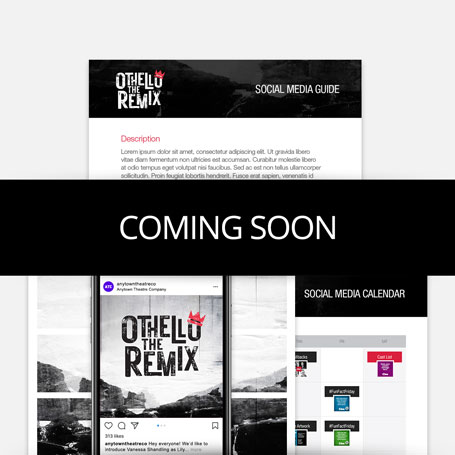 Othello: The Remix Promotion Kit & Social Media Guide