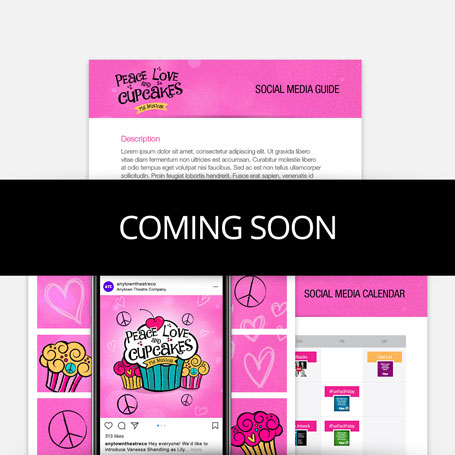 Peace, Love and Cupcakes: The Musical Promotion Kit & Social Media Guide