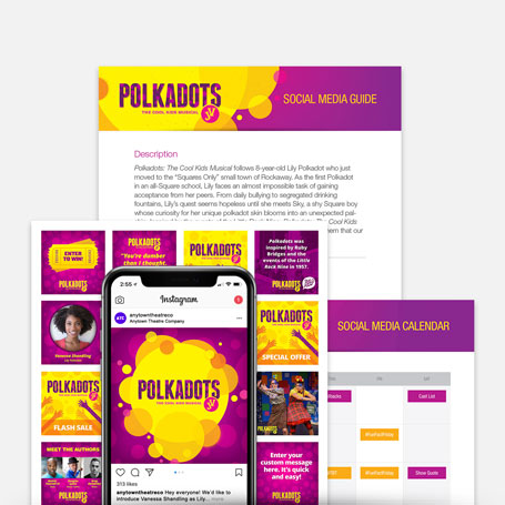 Polkadots: The Cool Kids Musical JV Promotion Kit & Social Media Guide