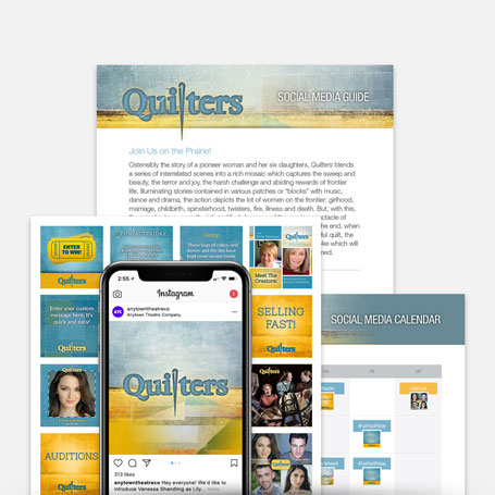 Quilters Promotion Kit & Social Media Guide